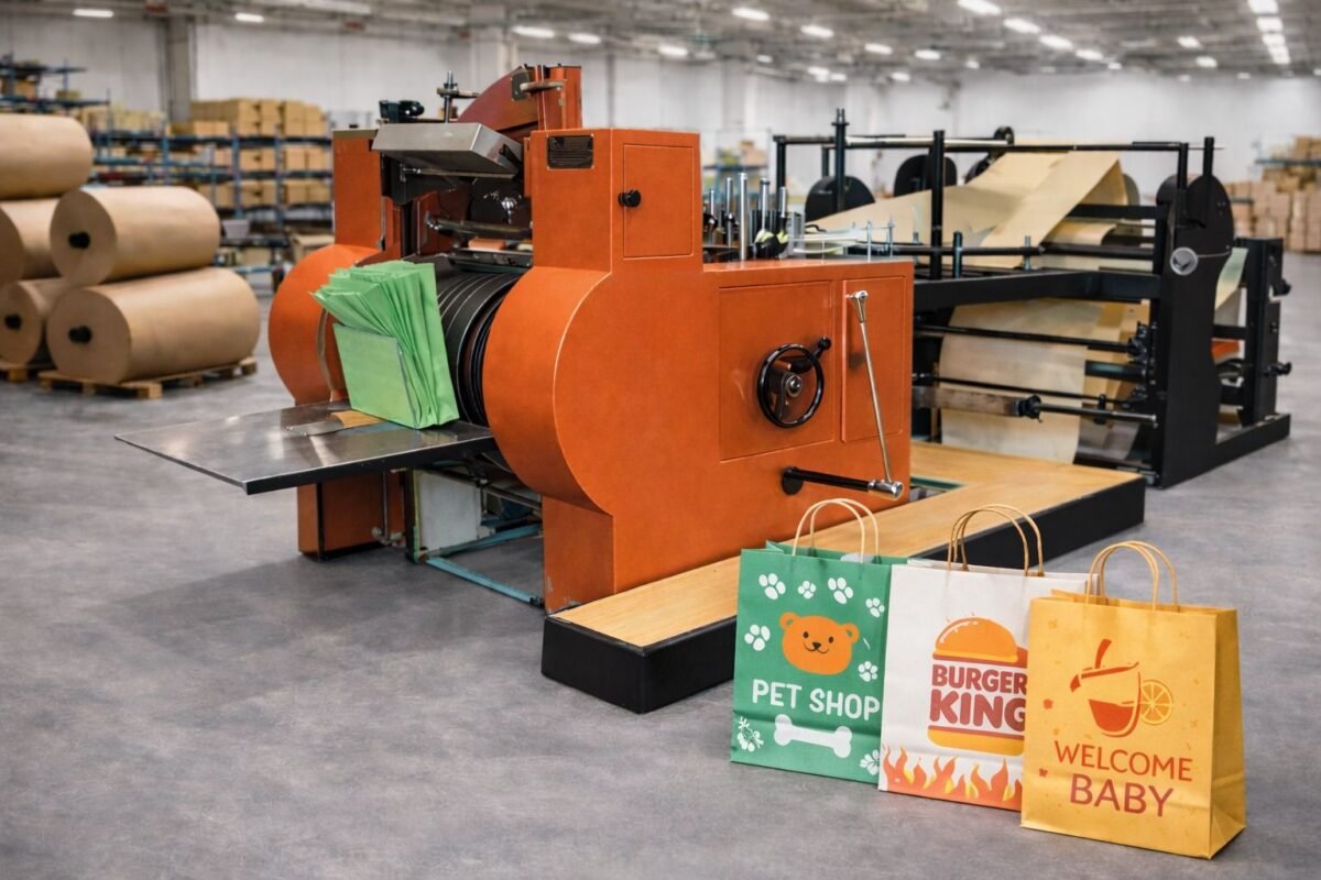 Standard Paper Bag Making Machine