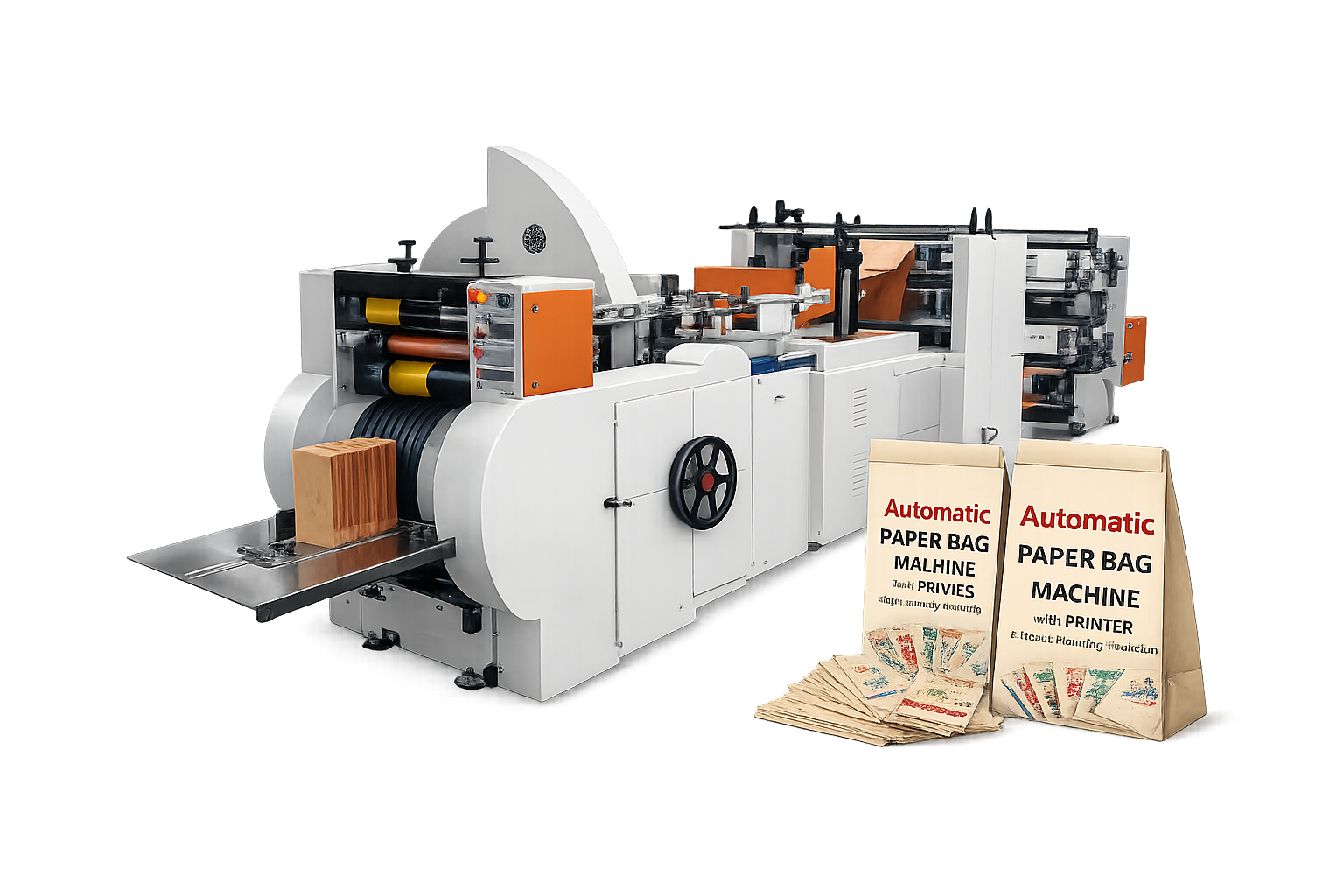 industrial paper bag making machine